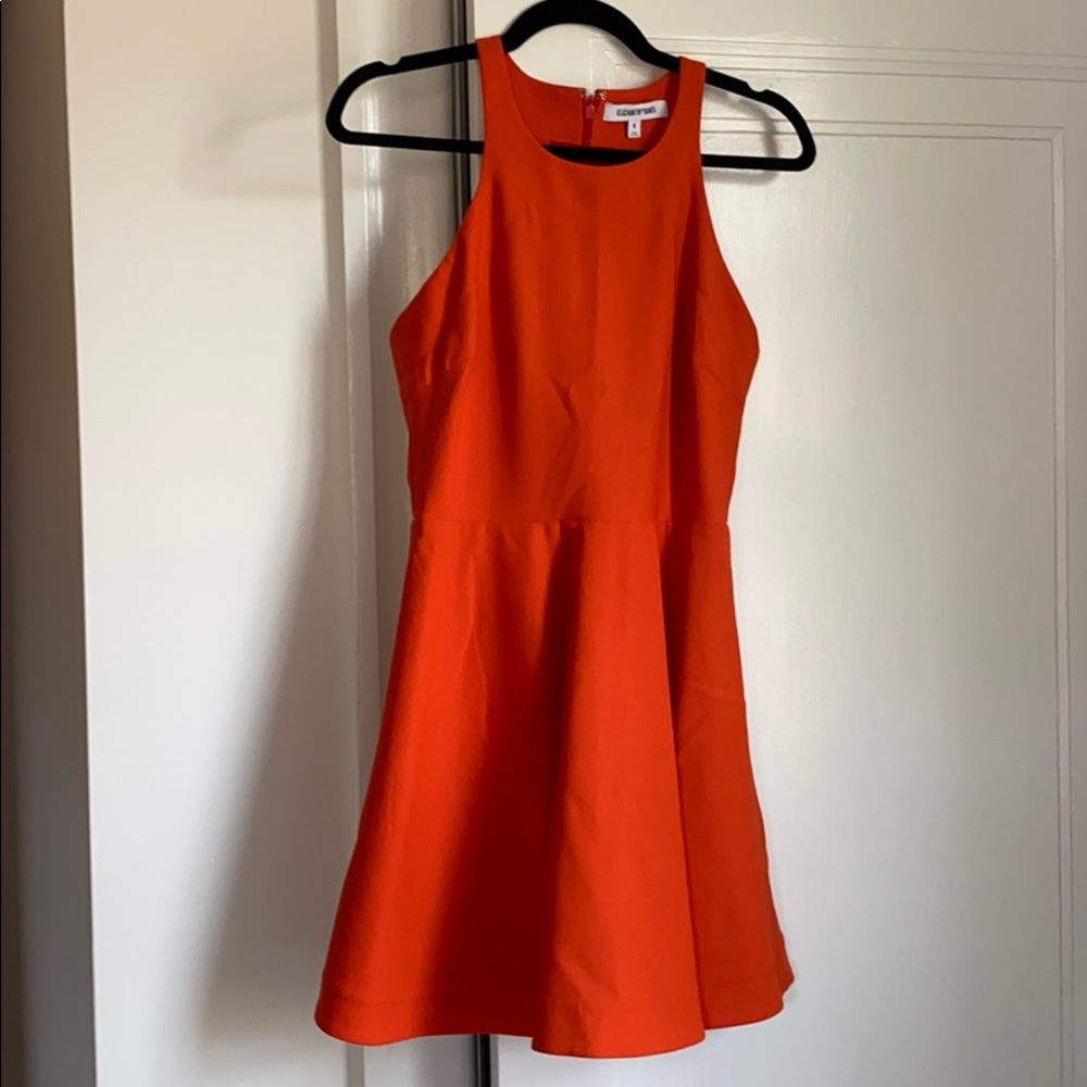 Elizabeth and James Magdalena Orange Dress size 6